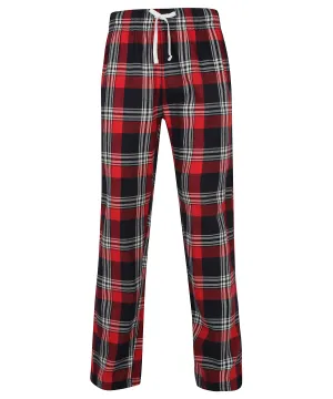 Tartan lounge pants | Red/Navy Check