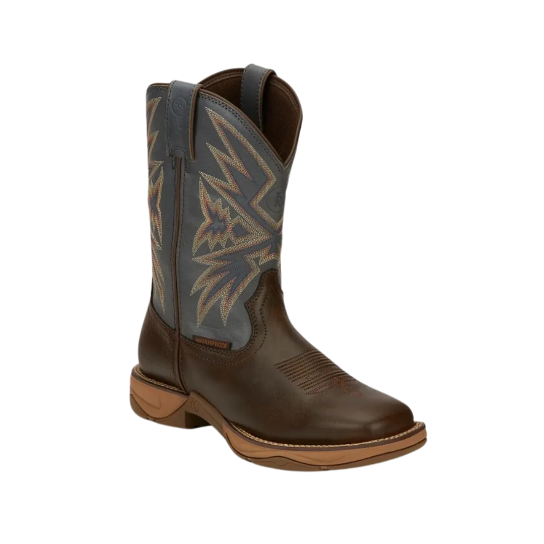 Tony Lama Men's Bartlett Coffee Brown Cowhide Leather Work Boots