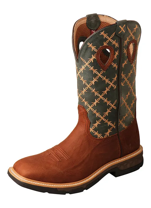 Twisted X Men’s 12″ Western Work Boot MXB0005