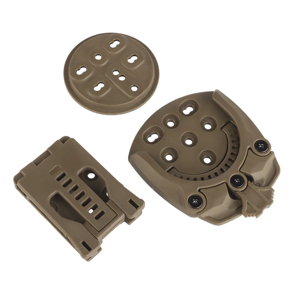 Universal tactical holster adapter 360 degrees GB-ACC-20 Tan