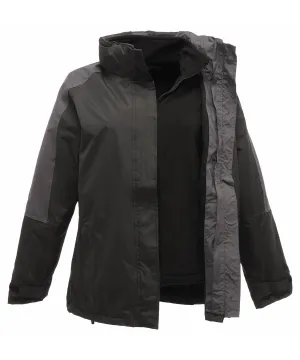 Womens Defender III 3-in-1 jacket | Black/Seal Grey