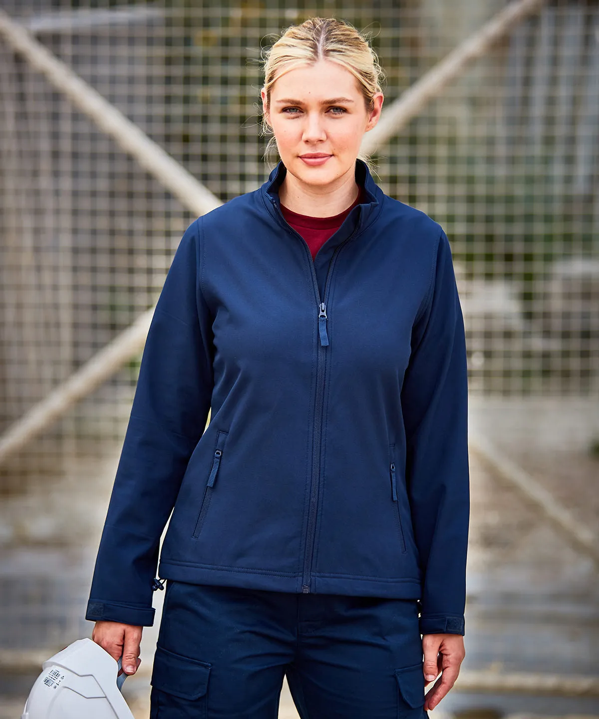 Womens Pro 2-layer softshell jacket | Black