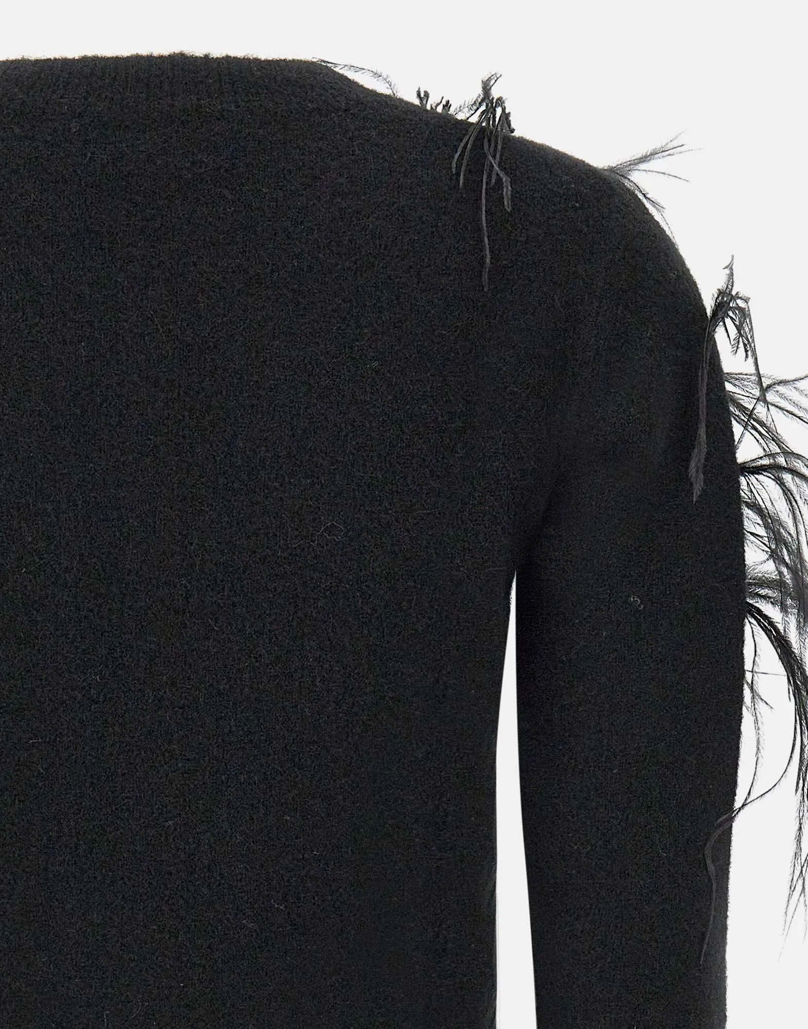 Wool and Alpaca Black Sweater