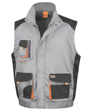 Work-Guard lite gilet | Grey/Black/Orange